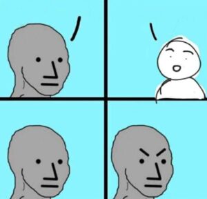 Angry Npc Wojak