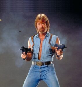 Dual Guns Action Pose