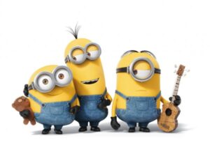 Minions Group Pose