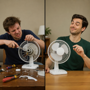 Repairing The Fan Chaos Vs Calm